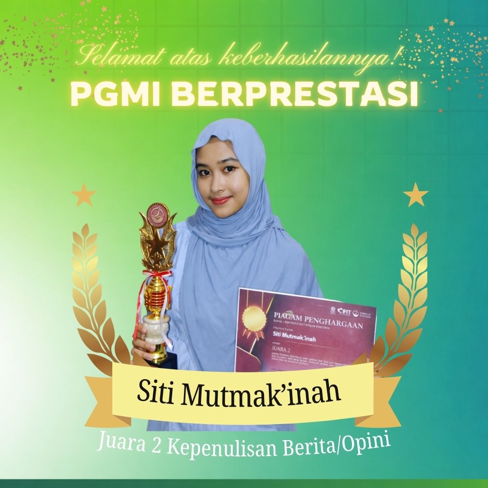 Mahasiswi PGMI UIN Raden Mas Said Raih Juara 2 Kepenulisan Berita/Opini di Tarbiyah Fest 2026